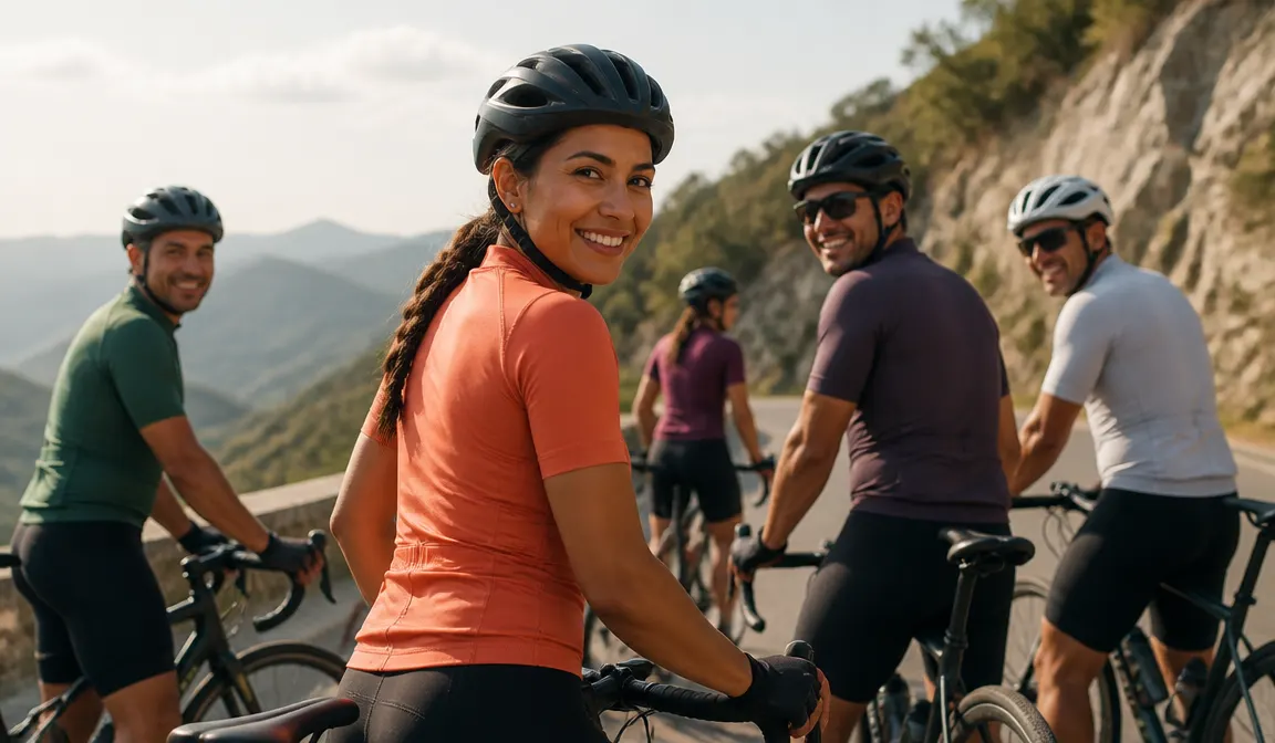 Rutas, encuentros y coordinación para ciclistas de distintos niveles